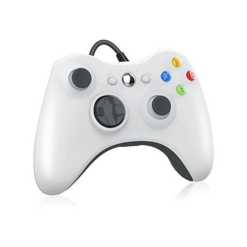 Manette Filaire Xbox 360 Avec Double Vibration Pour PC Xbox