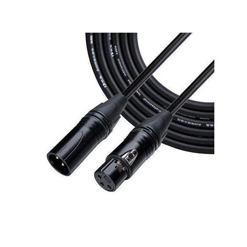 PUISSANT Câble De Micro XLR 5m Noir
