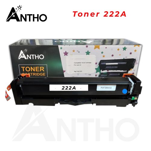 Toner compatible 222A - W2221A Bleu Cyan - Pour HP 3303FDW - 3303SDW - 3303FDN - 3303SDN