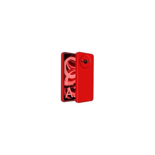 Coque En Silicone- Compatible REDMI A3X - ROUGE