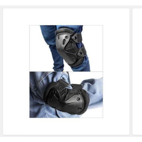Partage ce produit 2 protégés Genoux sport, moto, cycliste couleur noir