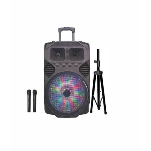 BAFFLE Enceinte Bluetooth Original + 2 Micros + Pieds