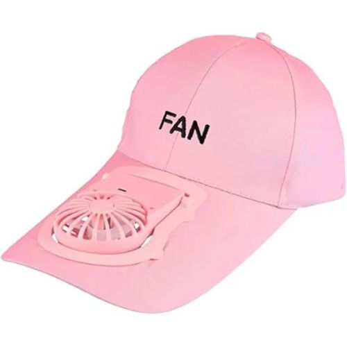 Casquette Solaire Ventilée – Rose