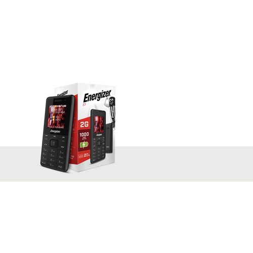 Téléphone- Mobile E3 - Double Sim (Mini SIM) - 2G - Noir - Débloqué - Fonction Torche