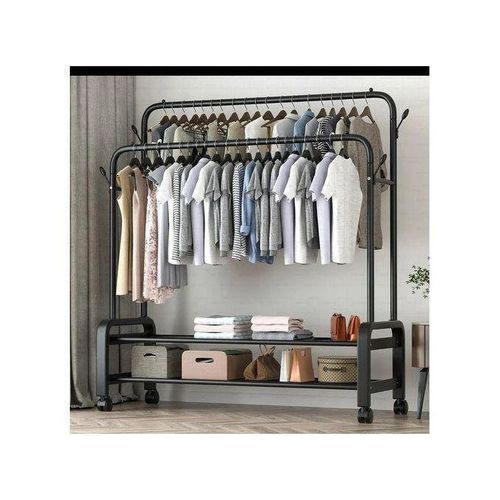 Porte-manteau sur pied, meuble de maison, chambre d'enfant, garde robe, support de vêtements, cintre mural Étagère De Rangement BG