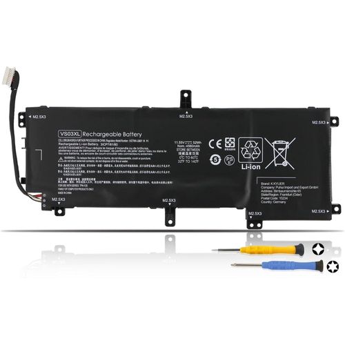 VS03XL Batterie Compatible pour HP Envy 15-as000 15t-as000 15-as100 15t-as100 15-as000nf 15-as001nf 15-as002nf