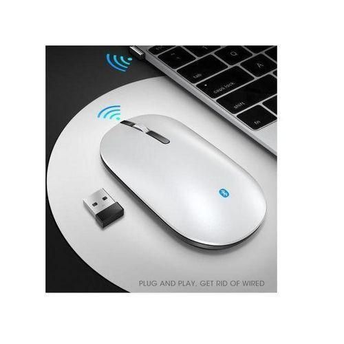 Souris De Bureau Sans Fil X2, Chargement Sans Fil, Bluetooth, Pour Ordinateur Portable Et Jeux