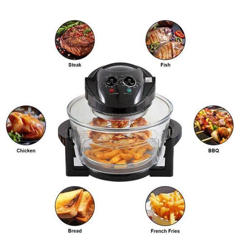 Four Halogène – Friteuse à Air 13L : Cuisinez Sain sans Huile