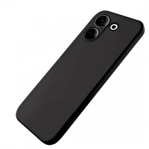 Coque En Silicone Tecno Camon 20 / 20 Pro + 2 Antichoc- Noir
