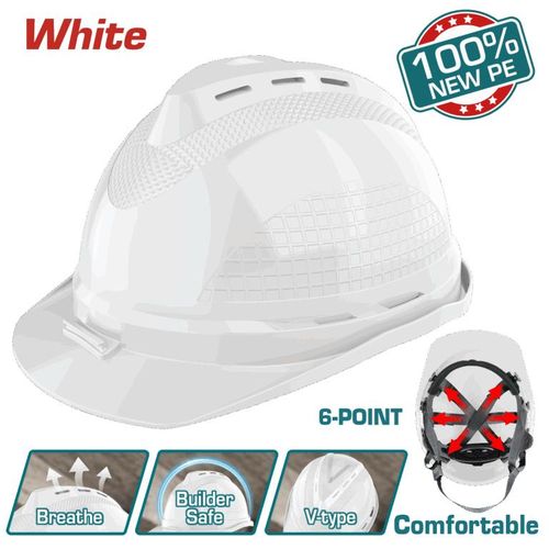 Casque de sécurité blanc