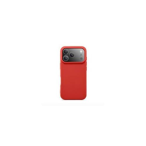 coque sillicone iphone 17 pro max - Rouge