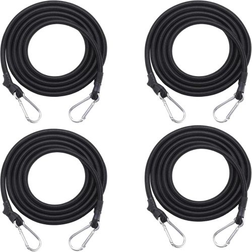 Tendeurs avec Crochet - Pack de 4 Tendeurs - Sangles de Serrage - 100 cm Corde