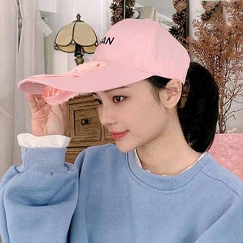 Casquette Solaire Ventilée – Rose