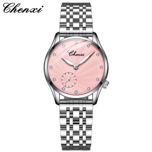 Montre Femme , Montre De Luxe, à Quartz, Analogique - Acier Inoxydable - Nouvelle Collection CX-304A