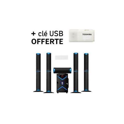 Woofer SP-6551 / 5 BAFFLES + 1 clé USB offerte - Chaine hifi - Bluetooth
