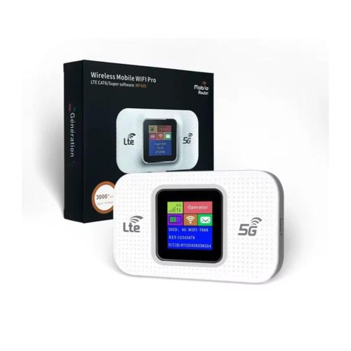 Routeur Wi-Fi de Poche Tendance Mifis avec Port de Charge Type-C Batterie de 3000mAh pour Partage de Connexion Mobile