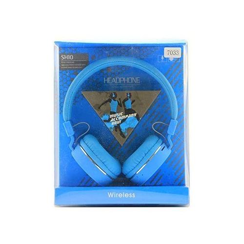Mp3 Bluetooth Casque Bluetooth SH10 - Bleu
