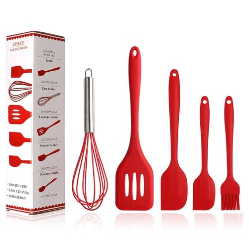Ustensiles De Cuisine 5 En 1 Ustensiles De Cuisine Ensemble De Cuisine Grattoir Fouet Brosse