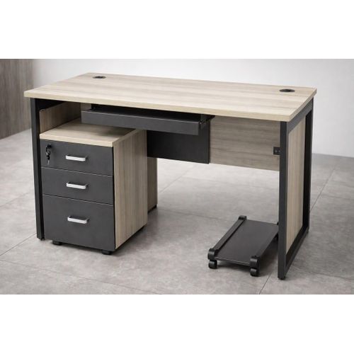 Bureau Compact Pro 1m20 – Finition Bois