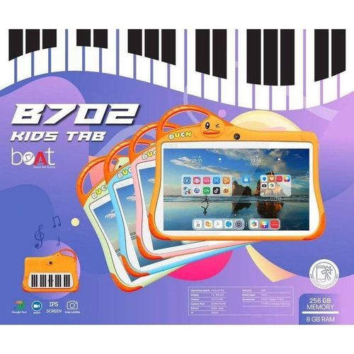 Tablette Educative Pour Enfants KID TAB B702 - 8GB / 256GB Android 13.0