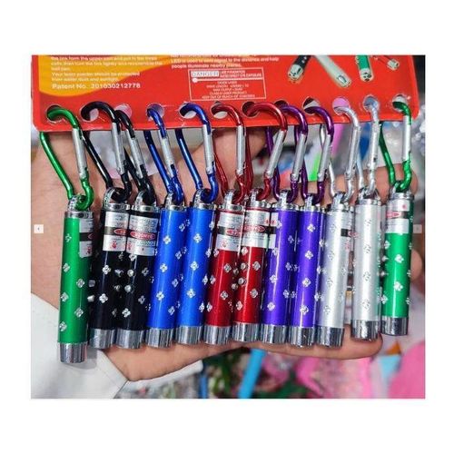 Partagez ce produit KIT DE 12 Lasers - Porte-clés - Torche Pointeur Laser - Détecteur De Faux Billets