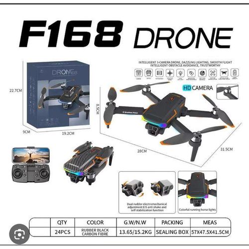 Drone F168 Hd avec détecteur d'obstacles