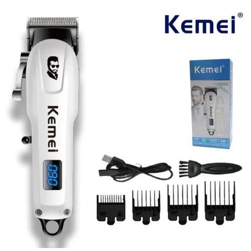 KM- 232 - Mini Tondeuse rechargeable - Blanc