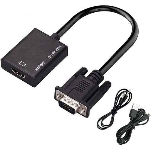ADAPTATEUR VGA Male To HDMI Femelle