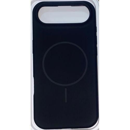 Coque Silicone MagSafe Compatible iPhone 17 Air - Noir
