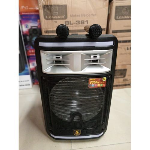 Sono Portable 8000 WATS+2Micro+1Télécommande+1Chargeur