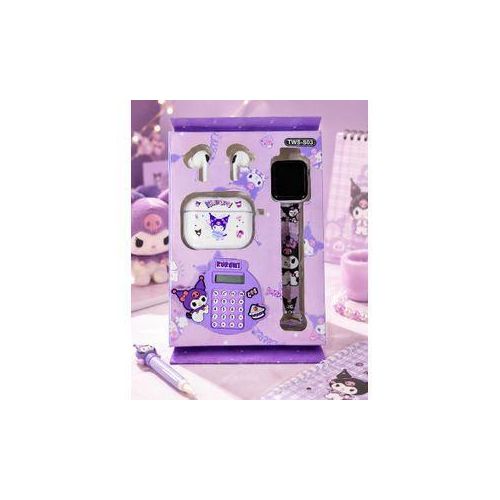 Kit Accessoires My Melody – Écouteurs Sans Fil, Montre, Calculatrice et Bracelet