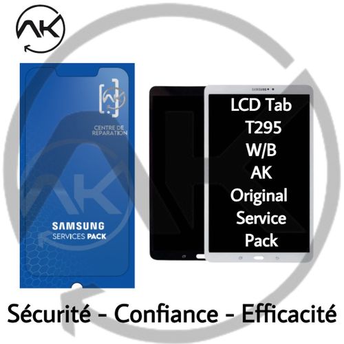 ECRAN TABLETTE SAMSUNG T295 NOIR