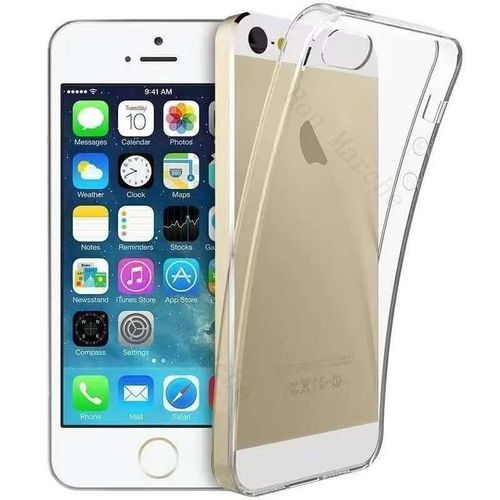 Coque de téléphone transparente résistante à l'usure et aux chocs pour iPhone 5S