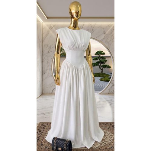 Robe de soirée blanche