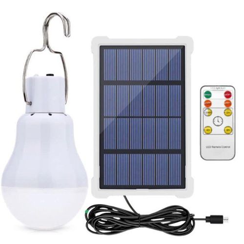 Ampoule D'éclairage Solaire Portable à LED Rechargeable