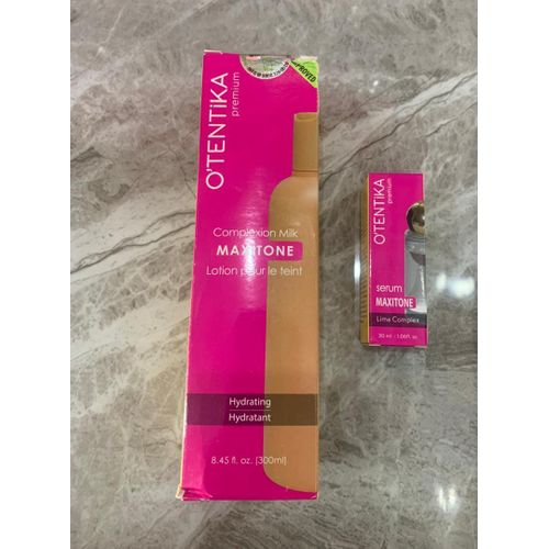 Lait + HUILE OTENTIKA COMPLEXION HYDRATANT - rose - 300ml + 30ml