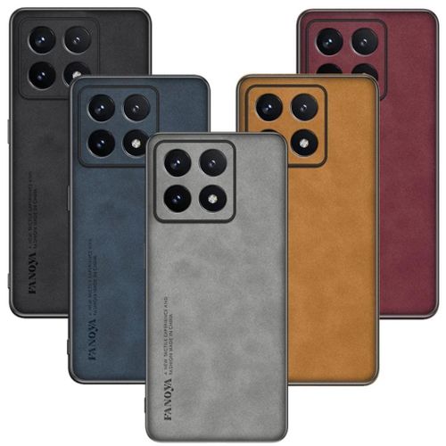 Coque MODÈLE LUXUEUX POUR XIAOMI 14T ( Bleu nuit) - ÉLÉGANTE, LÉGÈRE ET ULTRA FINE AVEC FINITION DOS EN SIMILI-CUIR TRÈS RIGIDE ET ANTI-DÉRAPANTE