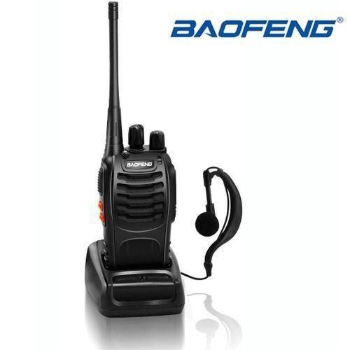 Talkie Walkie Pratique - 400-470MHZ - Noir