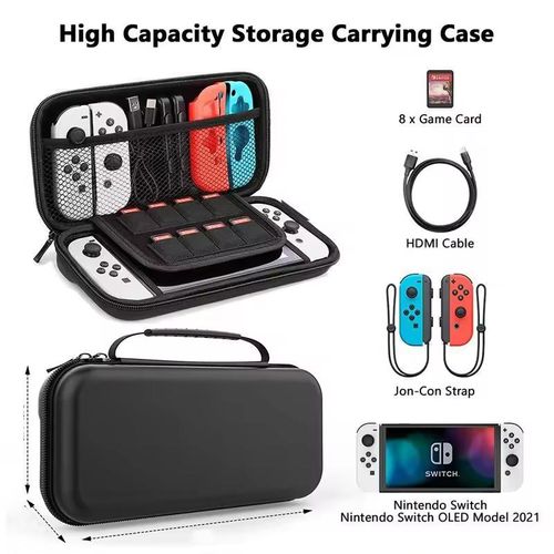 Étui rigide sac de rangement portable sac à main protecteur sac accessoires pour nintendo Switch 2/ nintendo OLED accessoires
