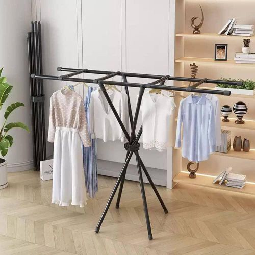 Séchoir à linge compact peut supporter jusqu'à 14 kg