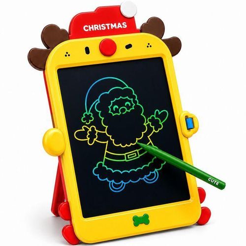 Tableau de Dessin Électronique Réutilisable avec Effacement en Un Clic, Stylet Inclus