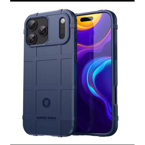 Coque iphone 17 pro Max bleu nvo