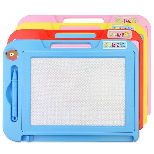 Ardoise Éducative Pr Enfant - ROUGE/ROSE-1 Pièce