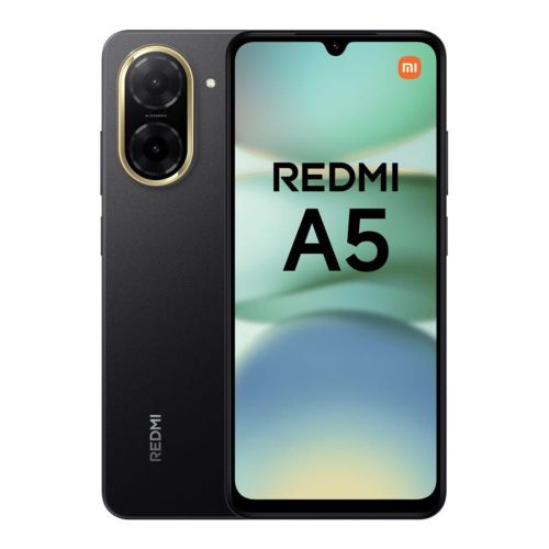 Redmi A5 - 3Go de RAM LPDDR4X - 64 Go extensible jusqu'à 2 To via microSD - Caméra arrière : 32 MP avec IA - Écran : 6,88 pouces HD+, 120 Hz - Unisoc T7250, octa-core jusqu'à 1,8 GHz