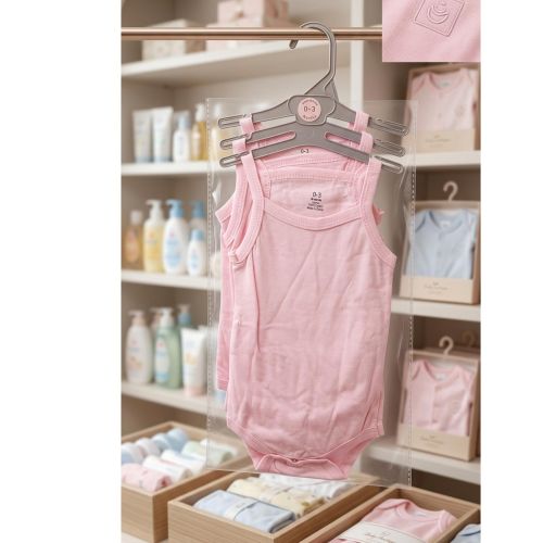 Lot de 3 Bodys Bébé en Coton Rose - Sans Manches - 0 à 3 Mois - Ultra Doux