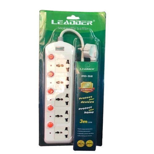 Multiprise Filaire/Rallonge PD-53 - Prises+ Interrupteur - 3Mètres