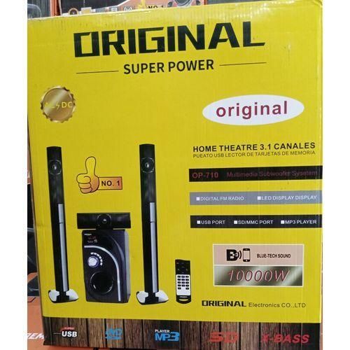 Home Cinéma Original - Chaîne HI-FI - Bluetooth - FM RADIO -