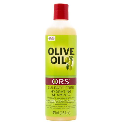 Shampoing hydratant sans sulfate à l'huile d'olive 370 ml