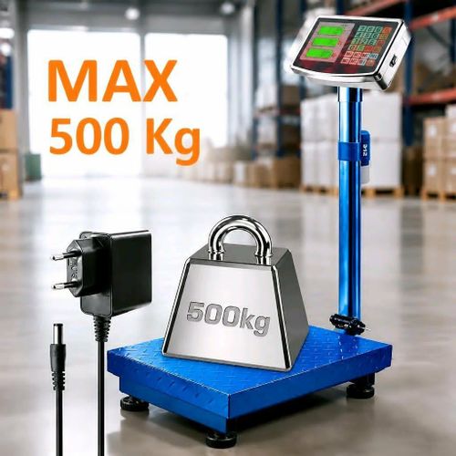 Bascule Balance Électronique Pour Cacao Café Anarcade 500 Kg - BLEU