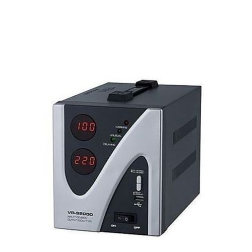 Stabilisateur De Tension Automatique 2000 VA - Noir/Gris